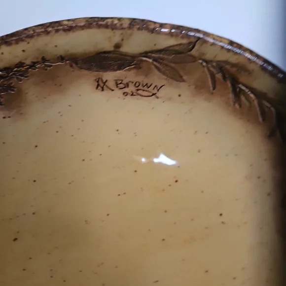 Studio art pottery bowl - Picture 8 of 8